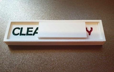 Magnetic Dishwasher Sign