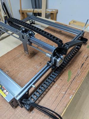 Cable chain mounts for Creality Laser Falcon 10W