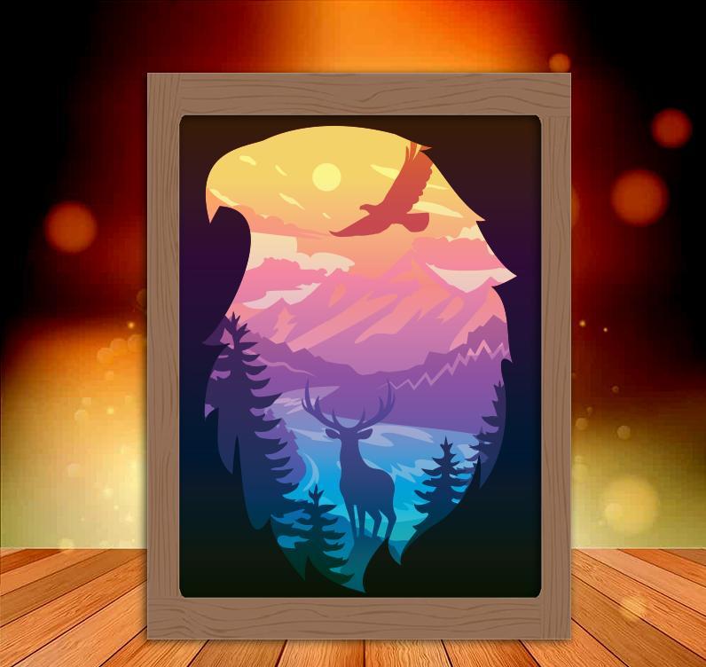 forest spirit lightbox