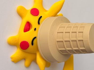 Melted Pikachu – Ice Cream Crash Edition