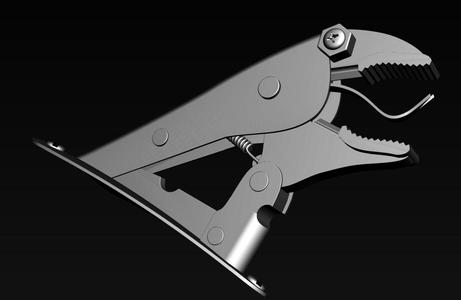Vice Grip Hood Ornament