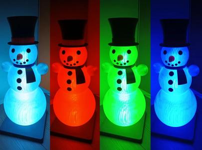 Shining snowman   