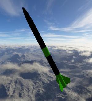 Minimum Diameter Medium or High Power Rocket Including electronics bay, motor retainer, and OpenRocket Design File