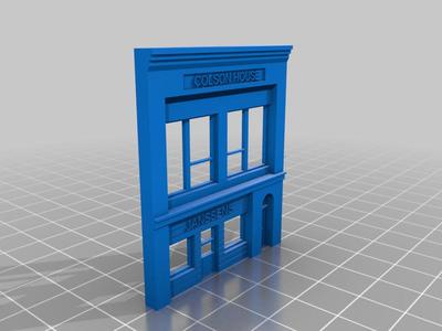 n scale colson house