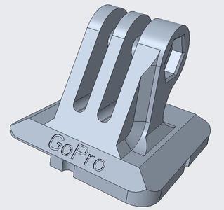 GoPro Mount for Mlysnd Camera Backpack Clip