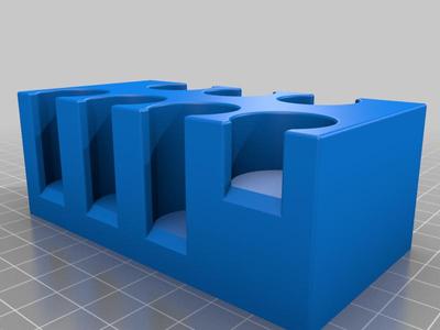 Quartz board game coin holder