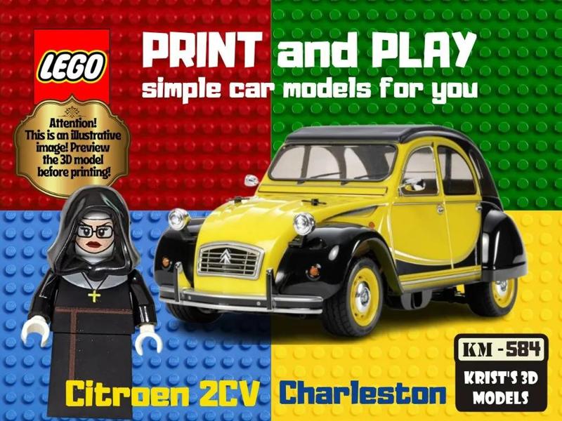 LEGO Citroen 2CV Charleston   
