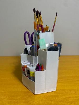 Abstract Craft/ Makeup Storage Unit