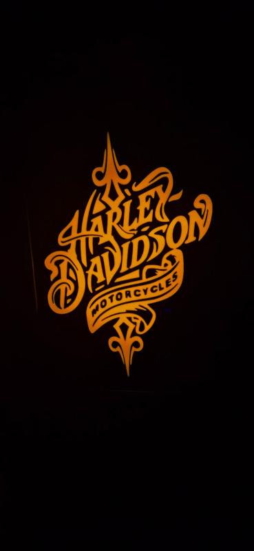 Harley Davidson light box