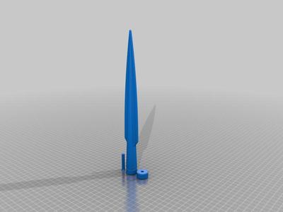 Mandalorian beskar steel spear