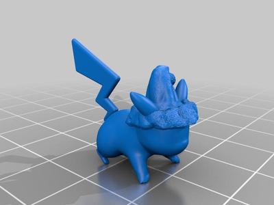 Christmas Pikachu! (Can even be used as an ornament) 