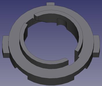 Thermomix TM31 Pieza Interior de la Base del Vaso 