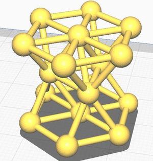 Hexagonal close packed (hcp) Unit Cell