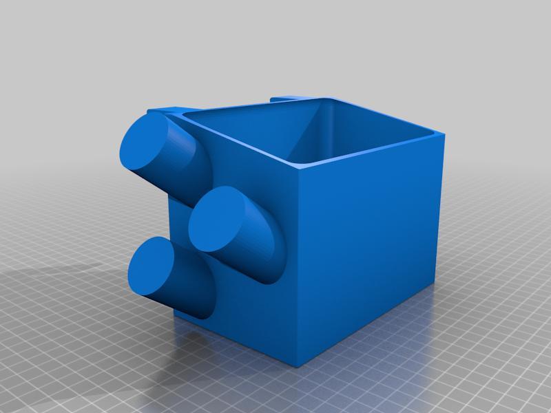 Vacuum bag caddy and accessory organiser (compatible with Miele)