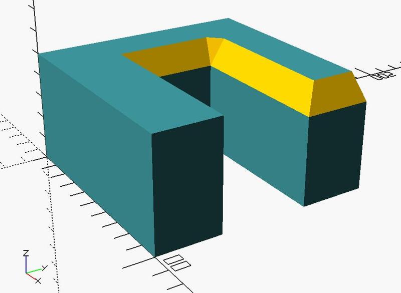 prism-chamfer (OpenSCAD library)