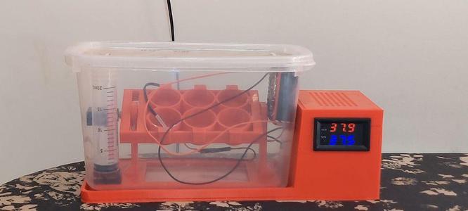 Simplify Quail Eggs Turner for Incubator base for six eggs