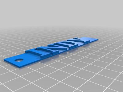 Indy keychain