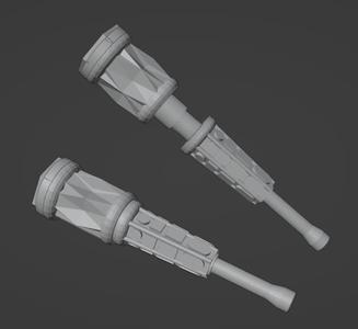 MOTU Mekaneck Mace Weapon
