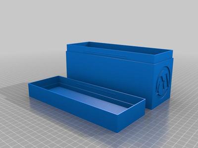 MTG Desk Box extra long with lock