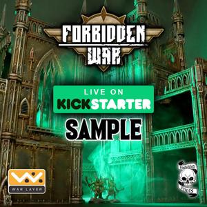 Forbidden War Kickstarter SAMPLE!