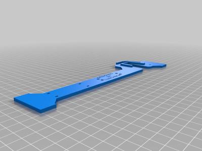 scx6 rear rock light mount with body prop honcho