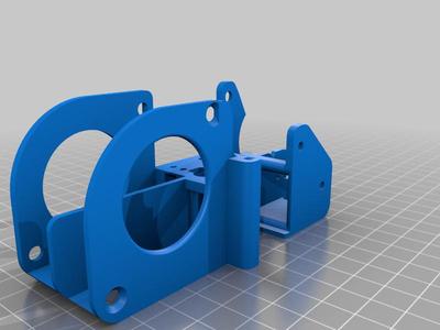 TripleBlow 5015 - Ender 3 Hotend Silent Cooler