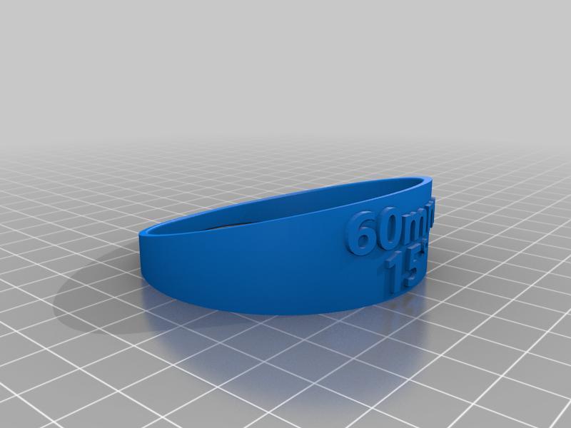 Exhaust Pie Cut Template 2.25" 60mm