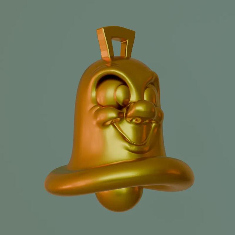 Derpy Bell Christmas Ornament   