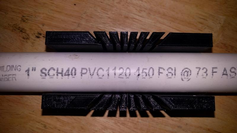 Miter box for US 1-inch PVC pipe (35mm)