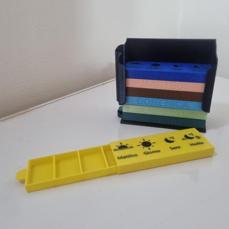 Portapillole settimanale