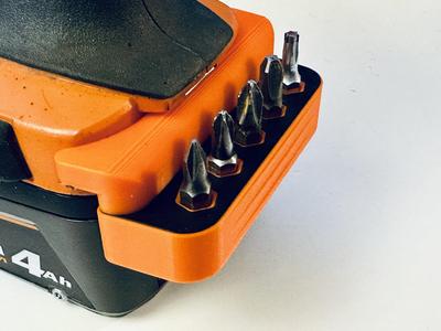 Magnetic Bit Holder for Ridgid Drill (Clip In)