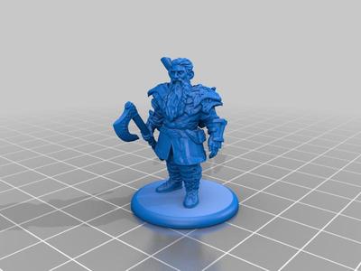 Thrain SpringBeard D&D Dwarf