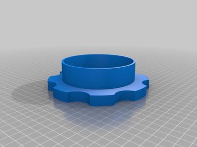 4" magnetic dust collection hose coupling
