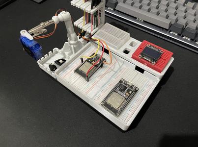 Gridfinity breadboards stand