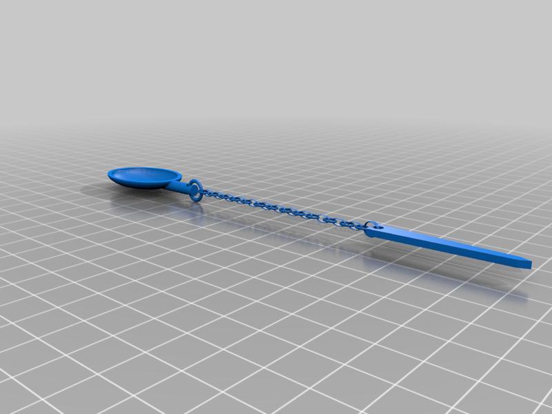 spoon with chain