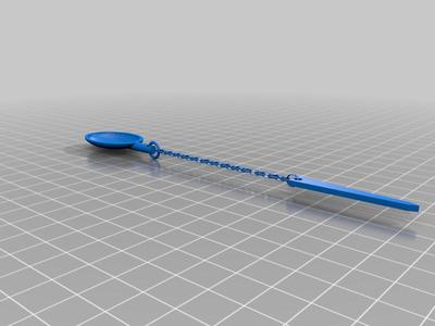 spoon with chain