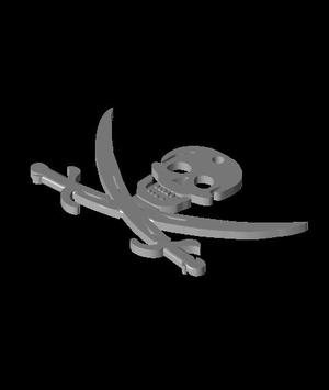 Pirate - Keychain