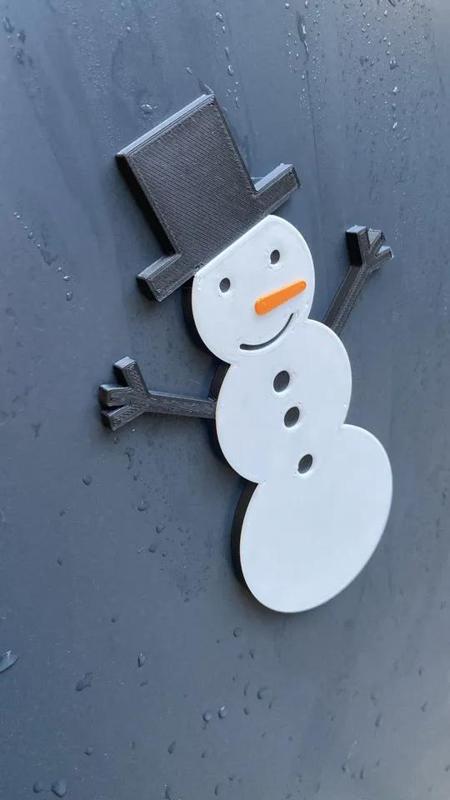 Snowman Magnet   