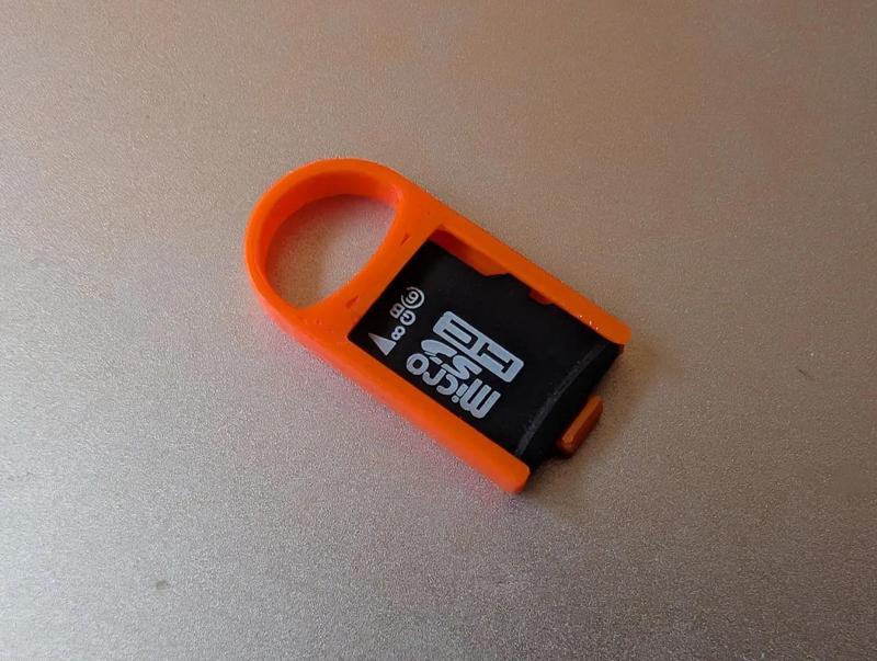 Micro SD Card Holder   