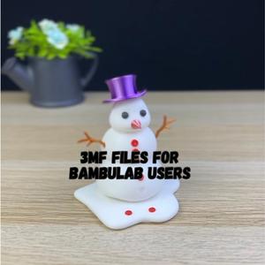 melting snowman.3mf