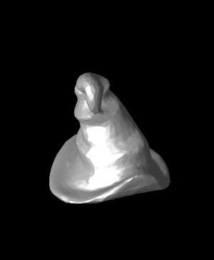 Witch hat keychain.stl