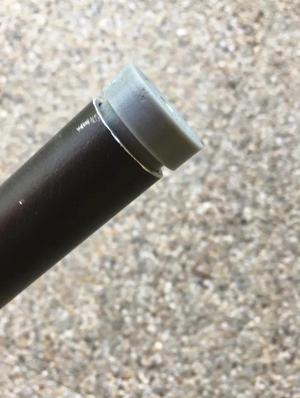 Bike fork cutting jig for 1-1/8 stem   