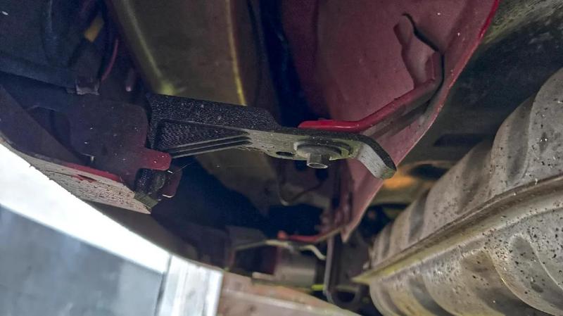 2010 - 2013 Mazda 3 Rear Bumper lower mount replacement   