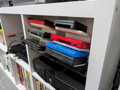 Ikea Kallax Handheld Game Console System Stand   