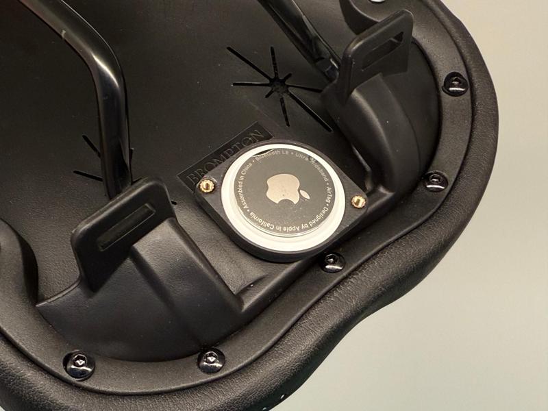 Bromton Bicycle Seat Airtag Holder