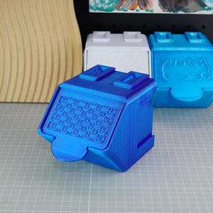 caja con tapa   