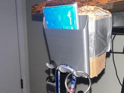 Key Card and Lanyard Holder