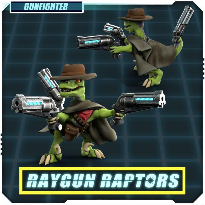 Raygun Raptors Gunfighter