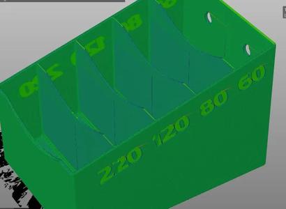 Wall Mount sanding disk holder   