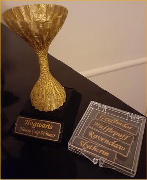 Harry Potter & the Philosopher’s Stone Board Game – Prototype – Hogwarts Trophy.